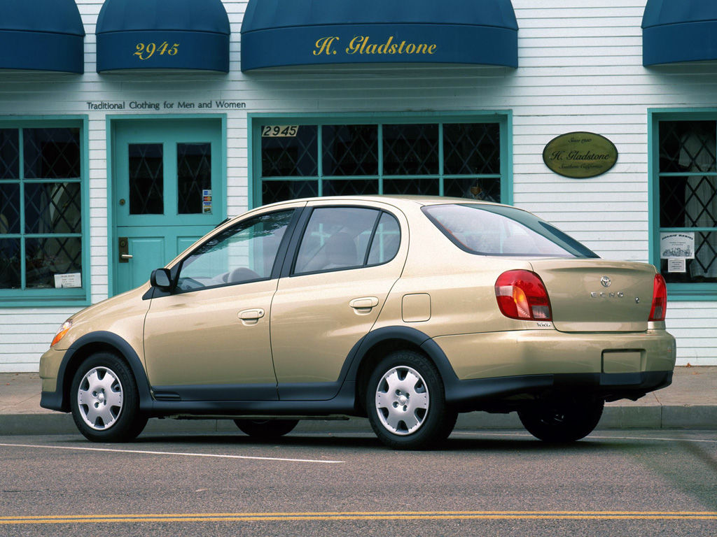 Toyota Echo technical specifications and fuel economy